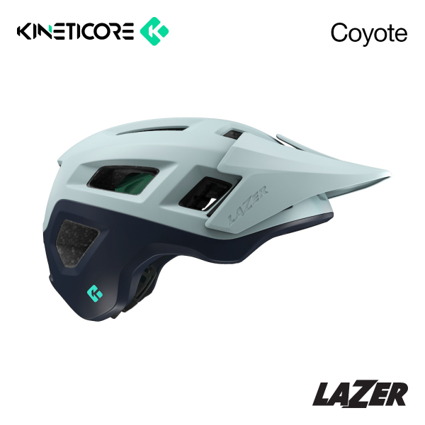 *CLOSEOUT* Lazer Coyote Kineticore MTB Cycling Helmet Matte Light Blue