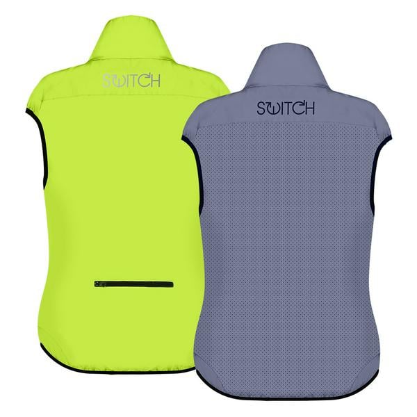 Proviz REFLECT 360 Switch Water Proof Womens Cycling Gilet Vest Reflective Neon Yellow