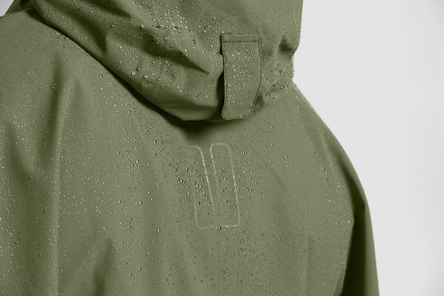 Basil Hoga Bicycle Rain Poncho Unisex Olive Green