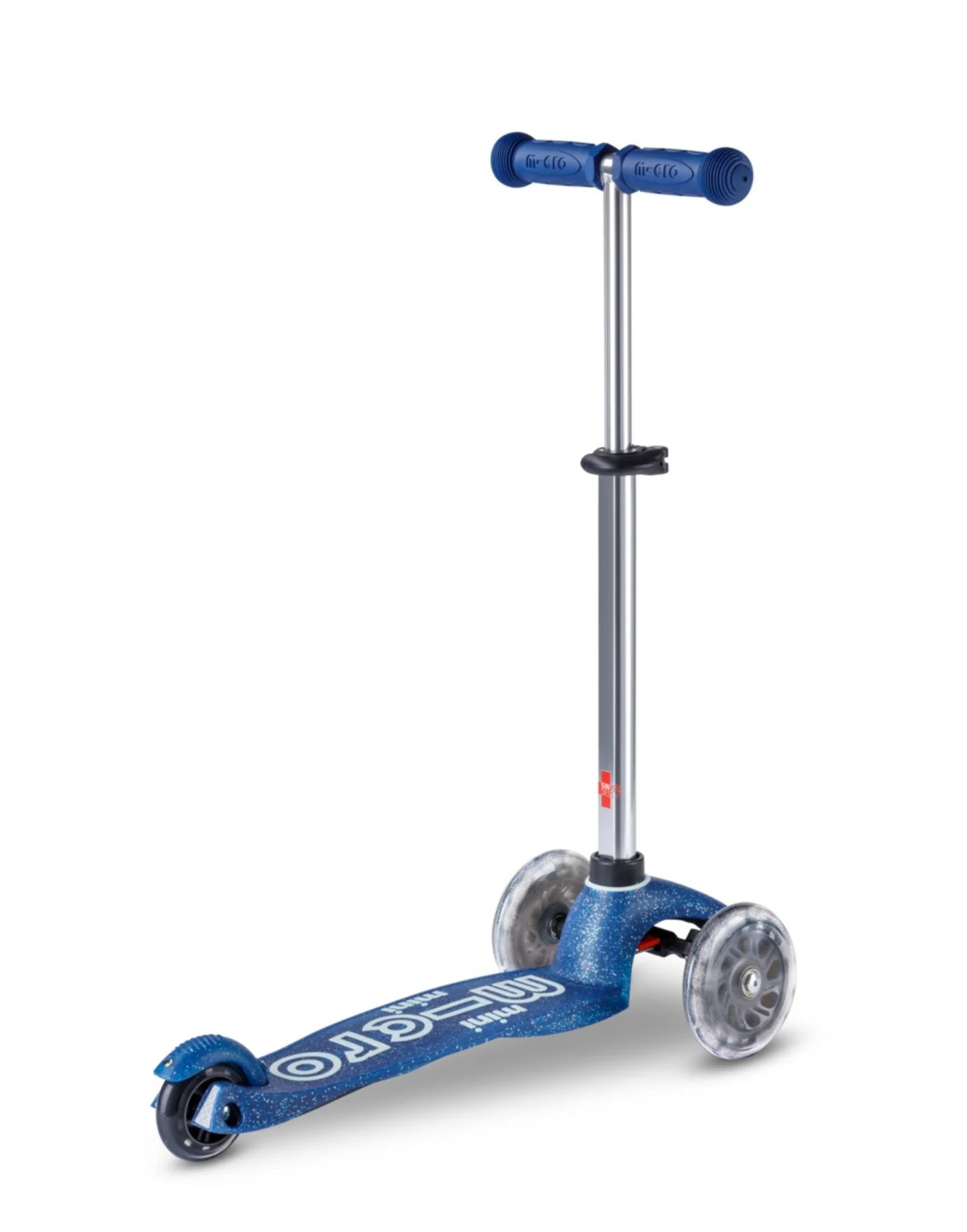 Micro Mini Deluxe Glitter LED 3 Wheel Scooter