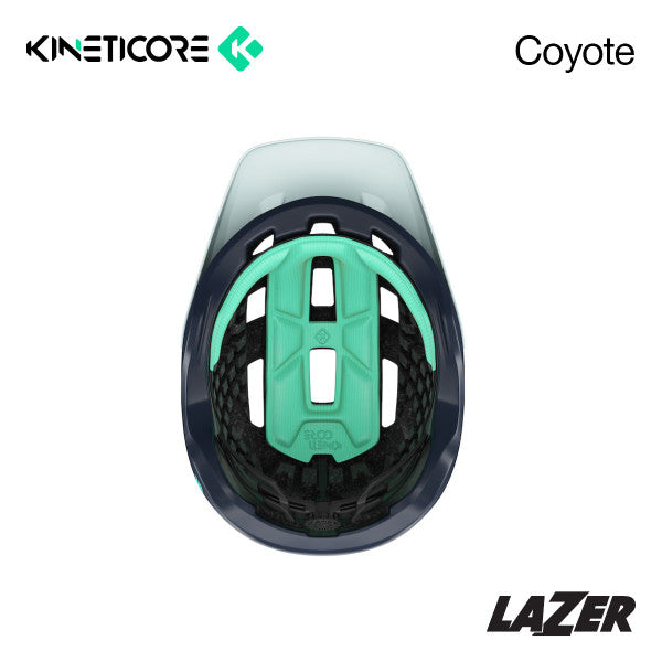 *CLOSEOUT* Lazer Coyote Kineticore MTB Cycling Helmet Matte Light Blue