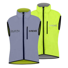 Proviz REFLECT 360 Switch Water Proof Womens Cycling Gilet Vest Reflective Neon Yellow