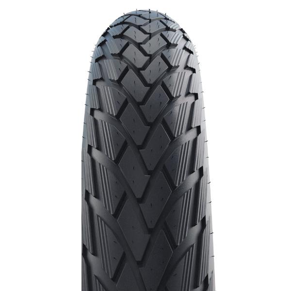 Schwalbe Marathon Rigid Tyre GreenGuard Reflective Sidewall E-25