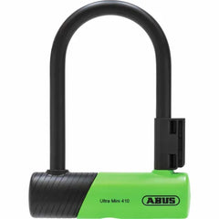 Abus 410K Ultra Mini  U Bolt D Lock 140mm Green