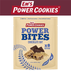 Ems Power Bites Chocolate Oat 240g 8 Pack