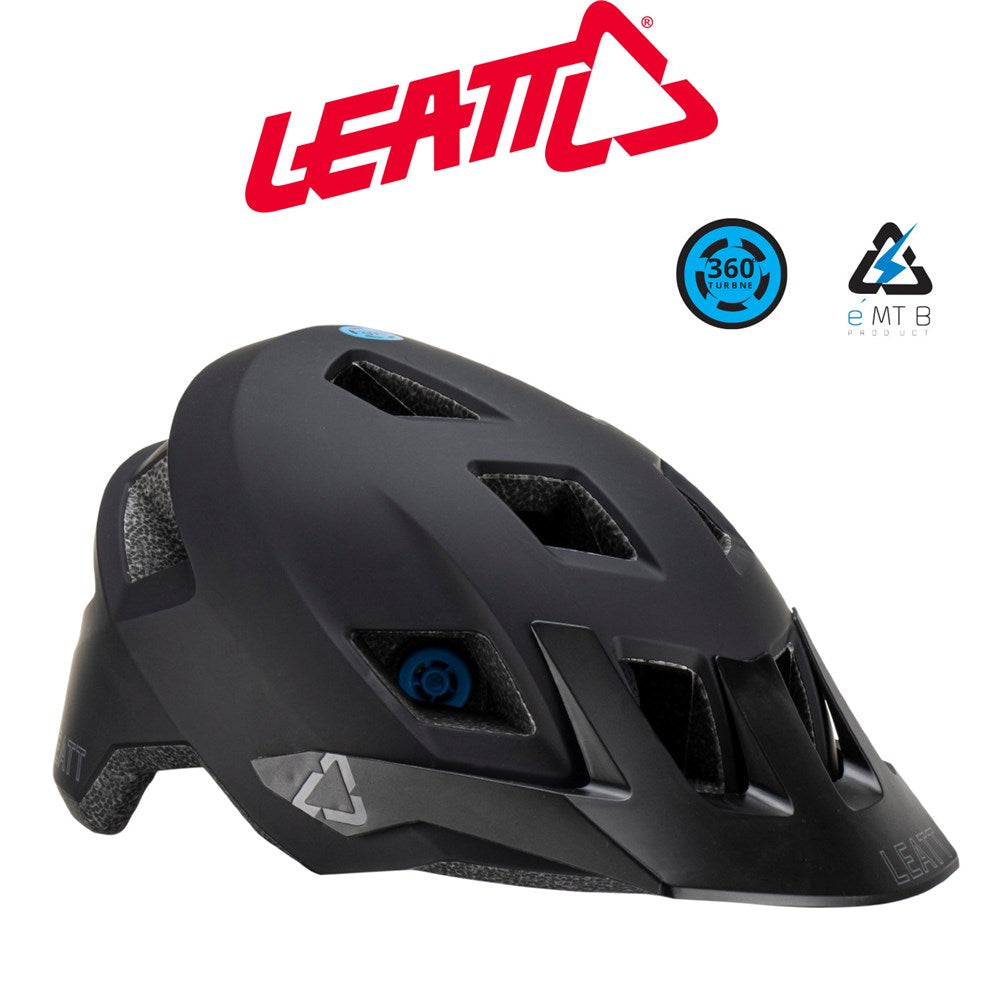 Leatt Helmet MTB All Mountain  1.0 V23 Stealth Black