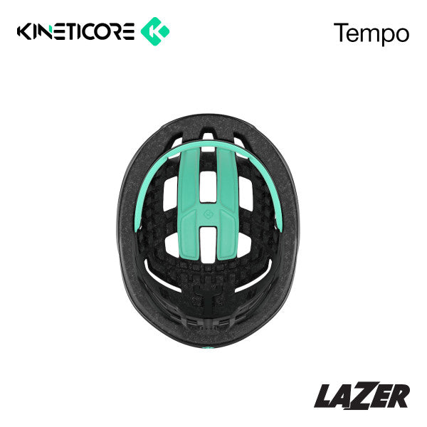 Lazer Tempo Bicycle Helmet Kineticore Black Unisize 54-61cm