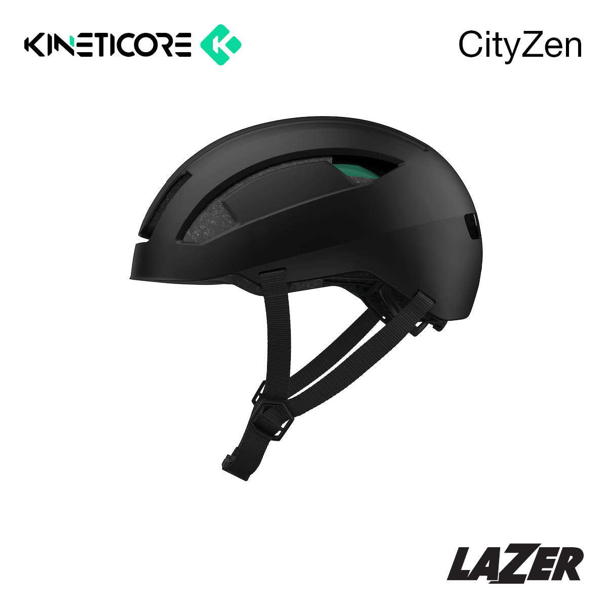 Lazer Cityzen Kineticore Bike Bicycle Helmet Matte Black