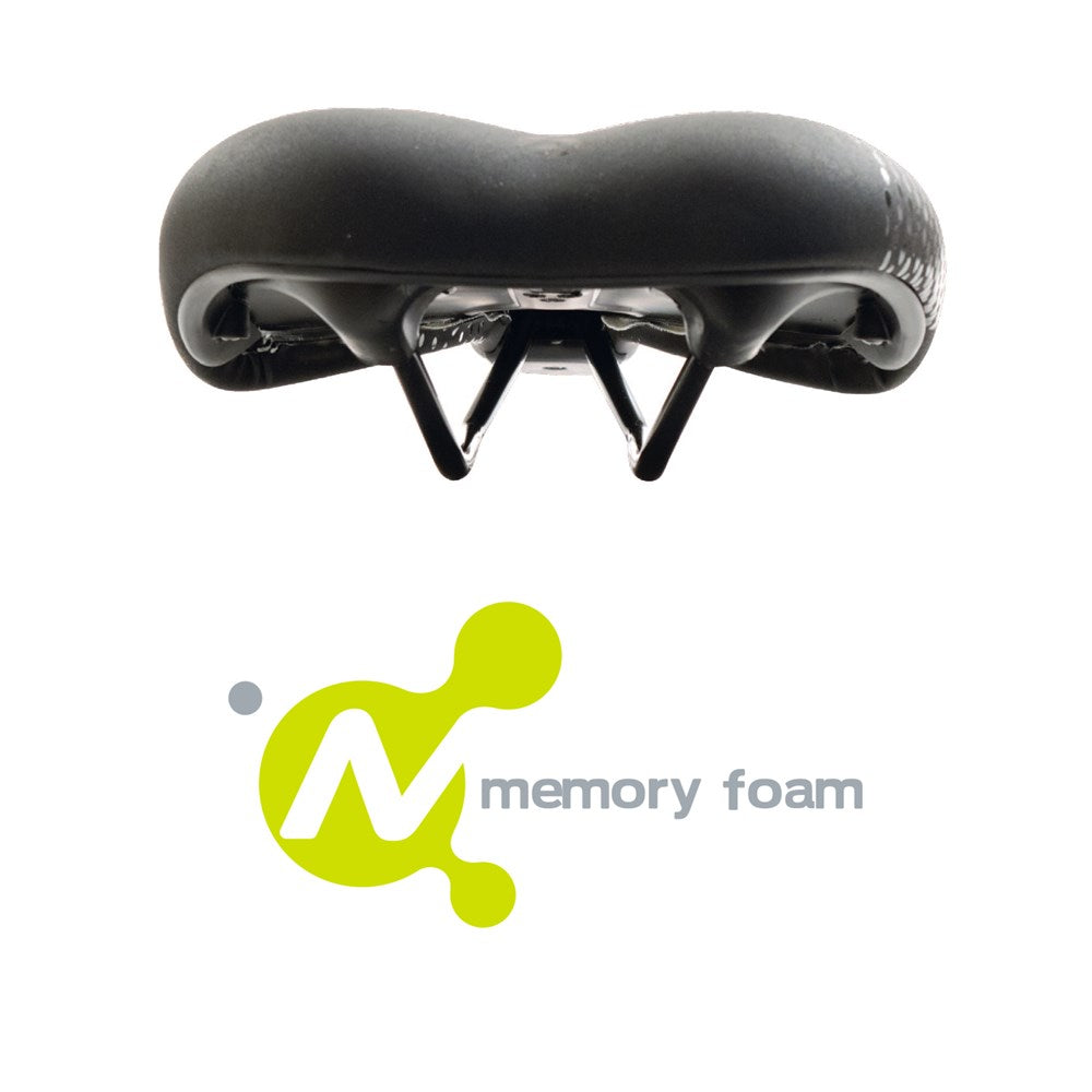 Azur Zeta Pro Memory Foam Comfort Saddle