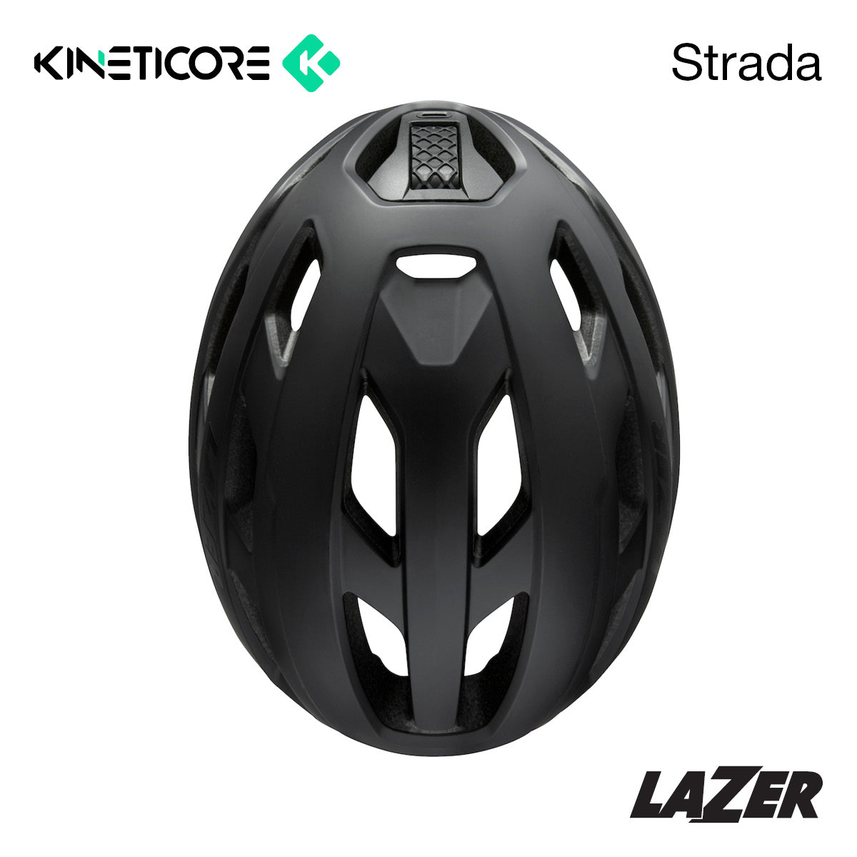 Lazer Strada Kineticore Bike Bicycle Helmet Full Matte Black