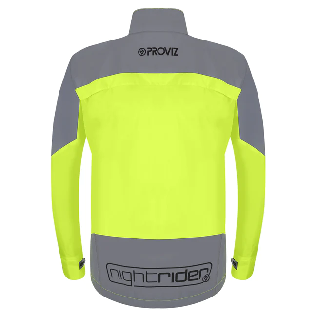 Proviz Nightrider Jacket Neon Yellow  High Visibility Jacket P