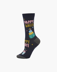 Bamboozld Womens Happy Birthday Bamboo Sock 2-8