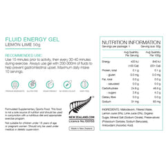 Pure Fluid Energy Fluid Gel Lemon & Lime 50g