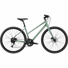 Cannondale Quick Disc 3 Remixte Flat Bar Road Bike Sage Green