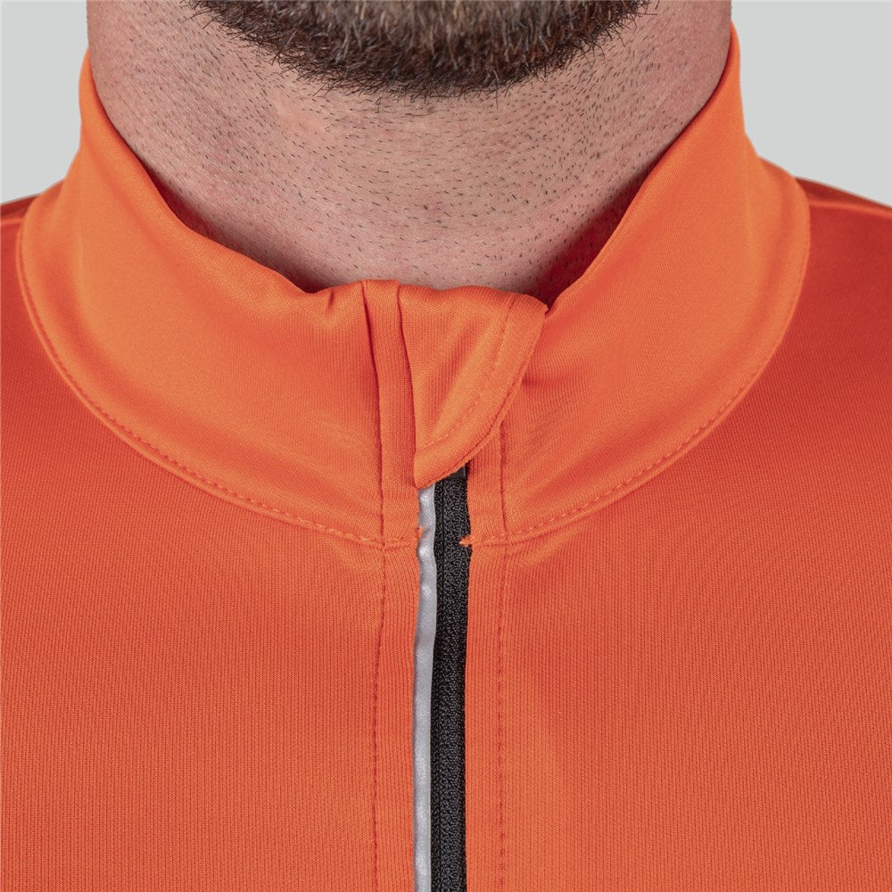 Bellwether Thermal Long Sleeve Mens Unisex Jersey Orange