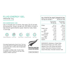 Pure Fluid Energy Fluid Gel Orange Juice 50g