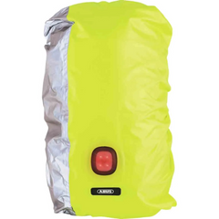 Abus Lumino Reflex Backpack Night Reflector Cover with Light Yellow