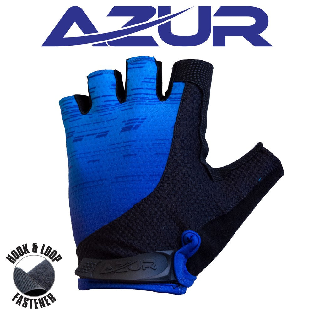 Azur S7 Fingerless Gloves Blue