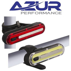 Azur Alien 2 240L / 100L USB Bike Light Set