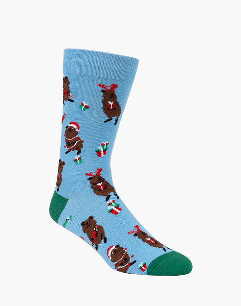 Bamboozld Mens Festive Quokka Bamboo Sock 7-11