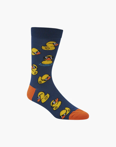 Bamboozld Mens Duck Thugs Bamboo Sock 7-11