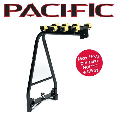 Pacific A-Frame 4 Bike Car Rack Boomerang Base