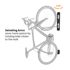 Bike Rakz Ezi-Fold Small 2.1" Wall Mounted Bike Rack