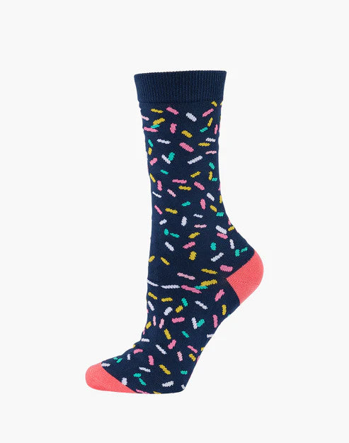 Bamboozld Womens Sprinkles Bamboo Sock 2-8