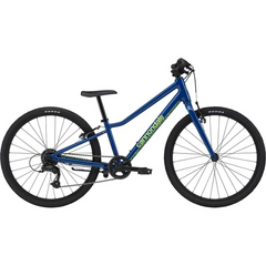 Cannondale Quick 24 Kids 7 Speed Flat Bar Bike Abyss Blue