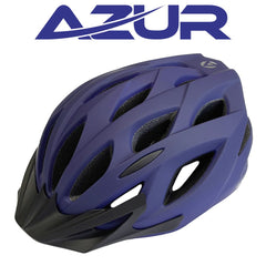 Azur Bicycle Helmet L61 Matt Blue Dusk