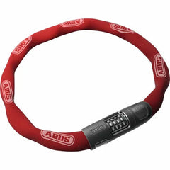 Abus 8808C Combo 8mm Chain 85cm Russet Red