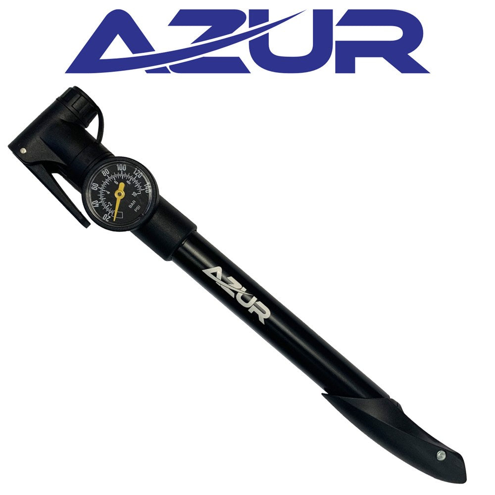 Azur Mini Pump Dual Head with Gauge AMPDHWG