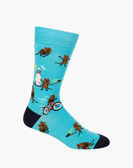 Bamboozld Mens Quokka Adventure Bamboo Sock 7-11