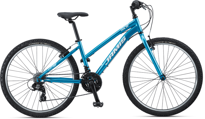 Jamis Trail XR Step-Over Mountain Bike Powder Blue 2022