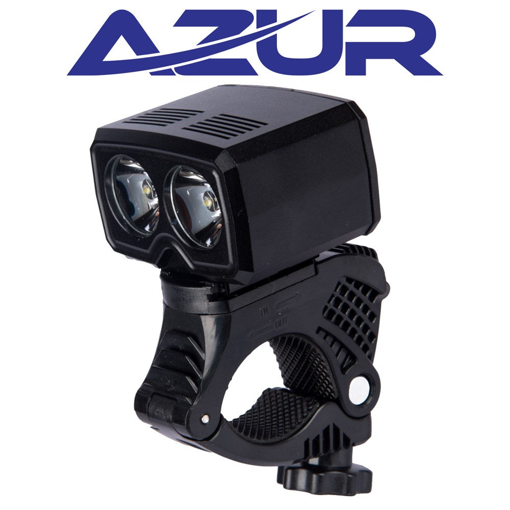 Azur Twin Headlight 500 Lumen USB