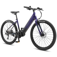 XDS E-Street Ladies E-Bike 27.5 Purple and Black 2025