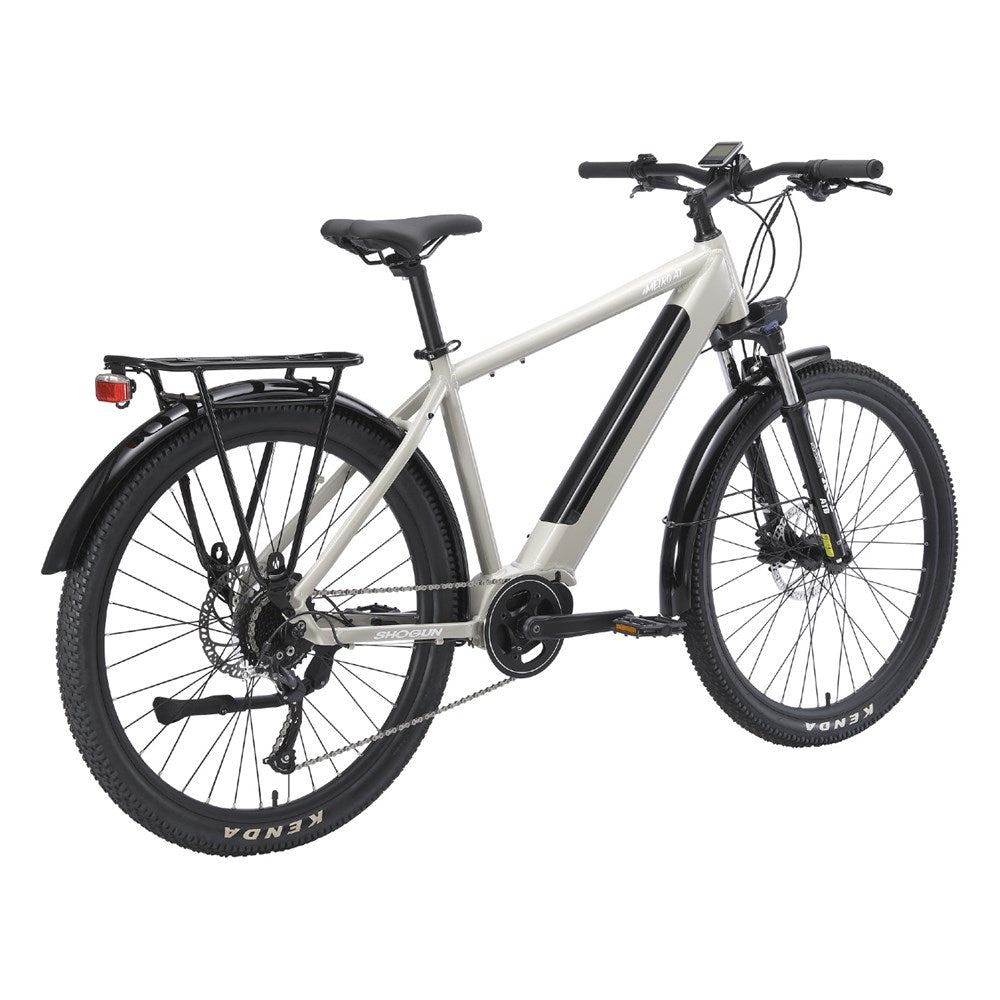 Shogun eMetro AT Mens Mountain Hybrid e-Bike Sandshell