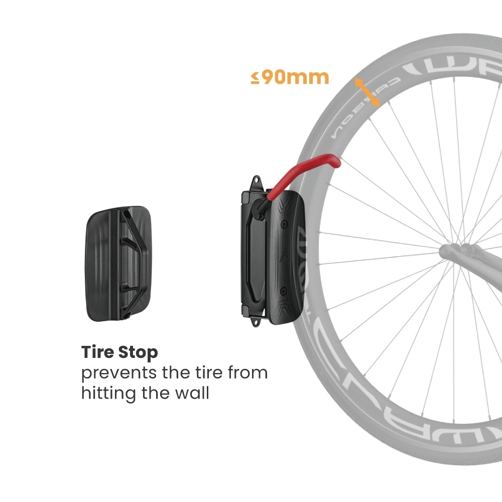 Bike Rakz Ezi-Hold Wall Mounted Bike Storage