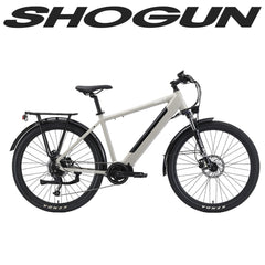 Shogun eMetro AT Mens Mountain Hybrid e-Bike Sandshell