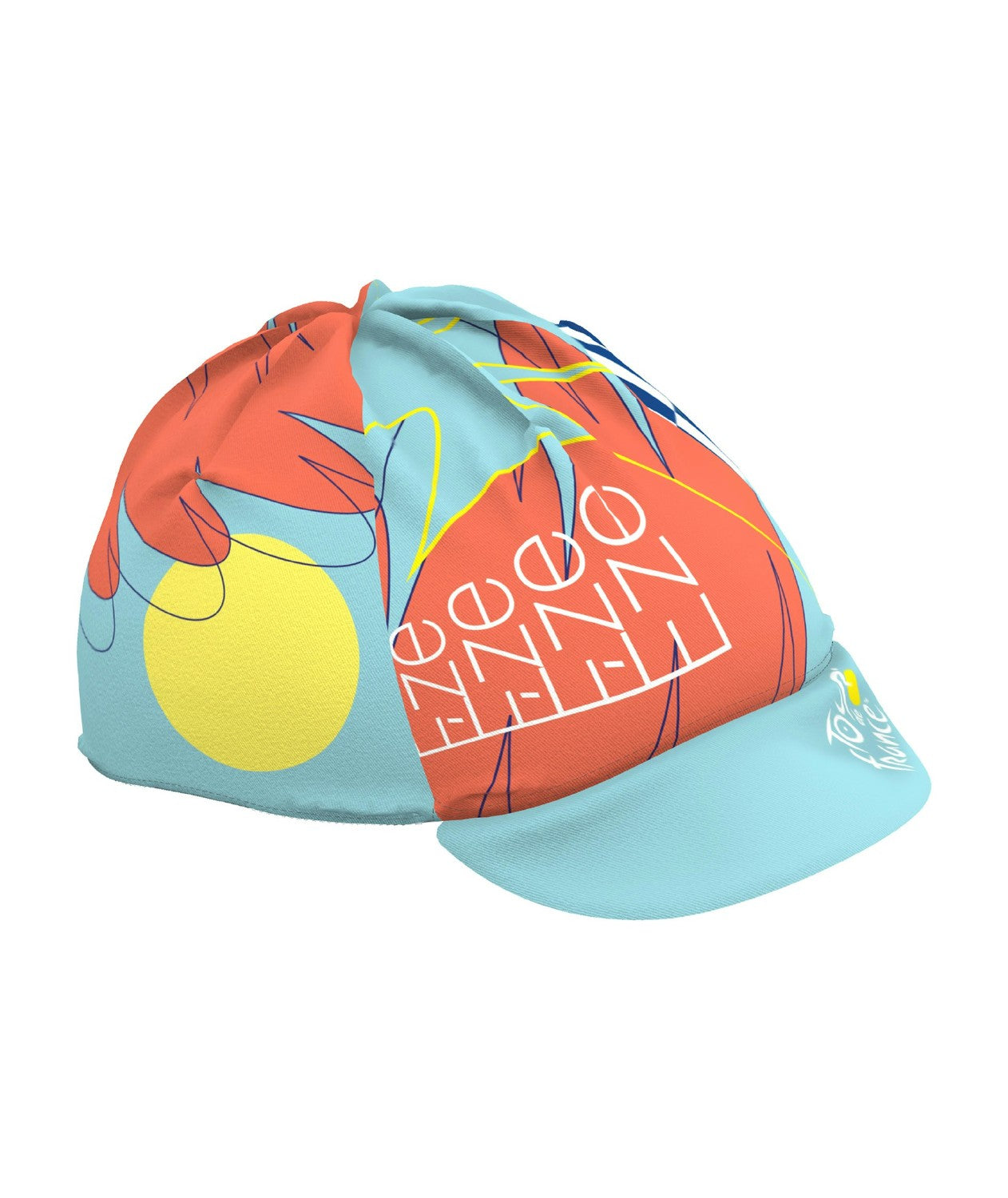 Santini  Cycling Cap SMS Tour De France 2024 Nice Stage