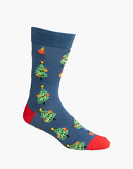 Bamboozld Mens Chrissy Tree Bamboo Socks 7-11