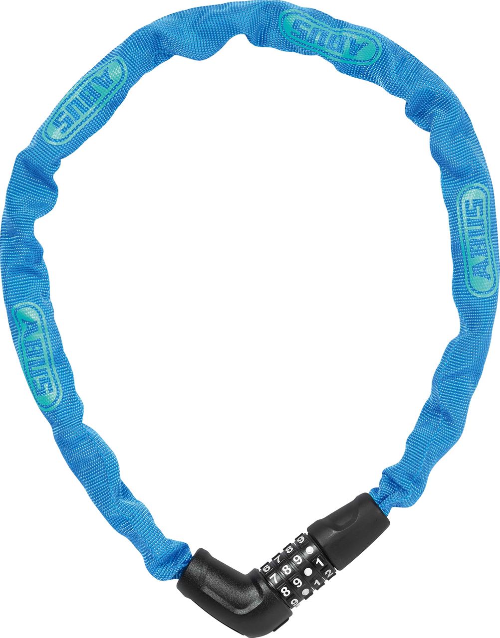 Abus Steel-O-Chain 5805C Combo Chain Lock Blue 75cm