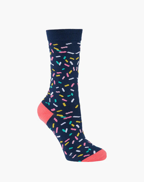 Bamboozld Womens Sprinkles Bamboo Sock 2-8