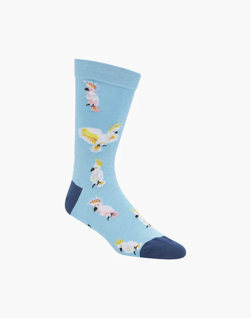 Bamboozld Mens Cockatoo Bamboo Sock 7-11