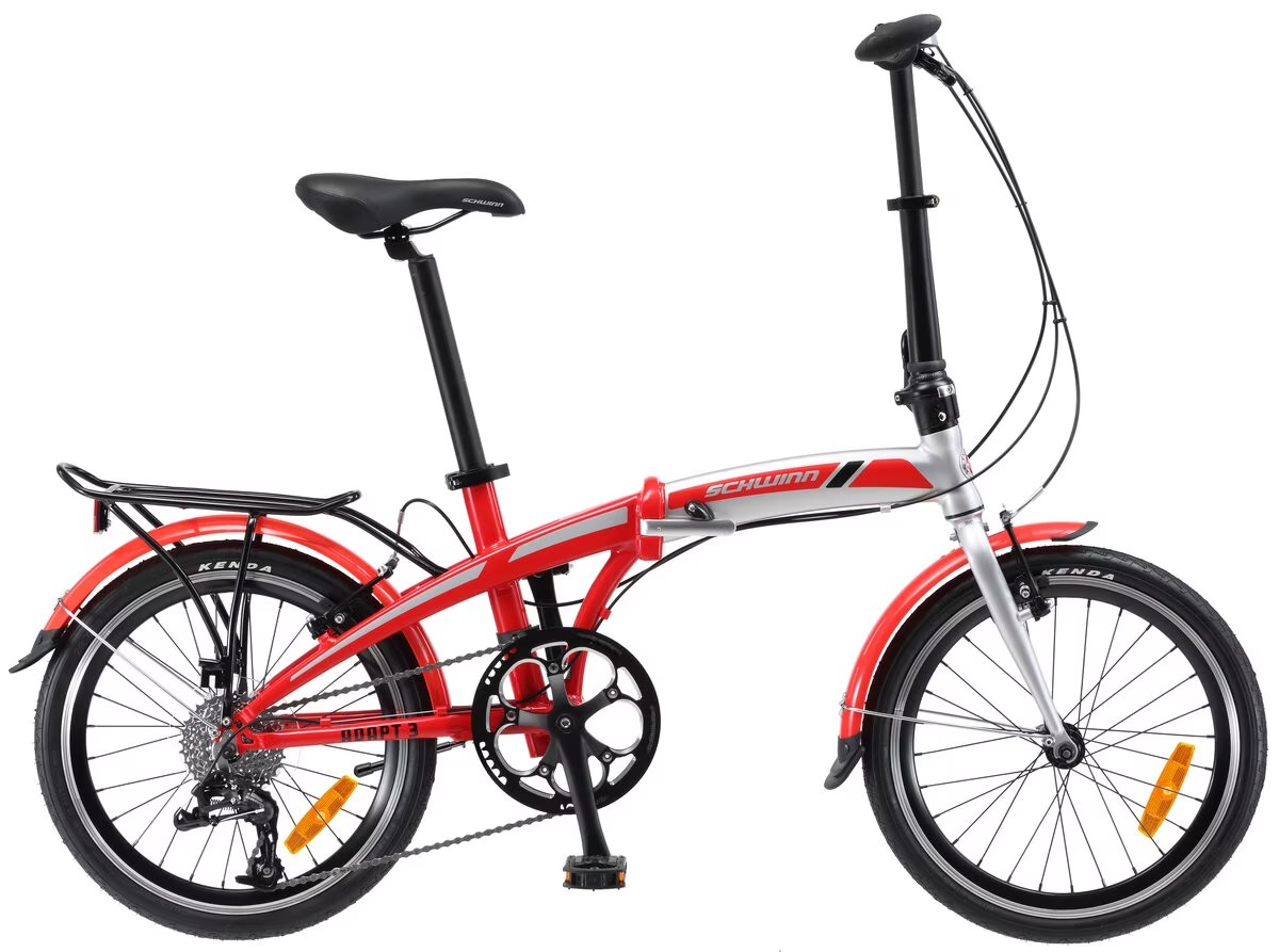 Schwinn Adapt 3 Folding Bike Red