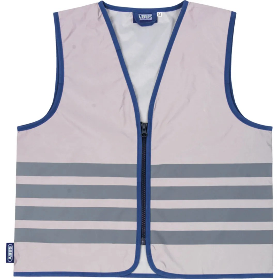 Abus Lumino Reflex Reflective Kids Urban Safety Vest Full Reflective Silver