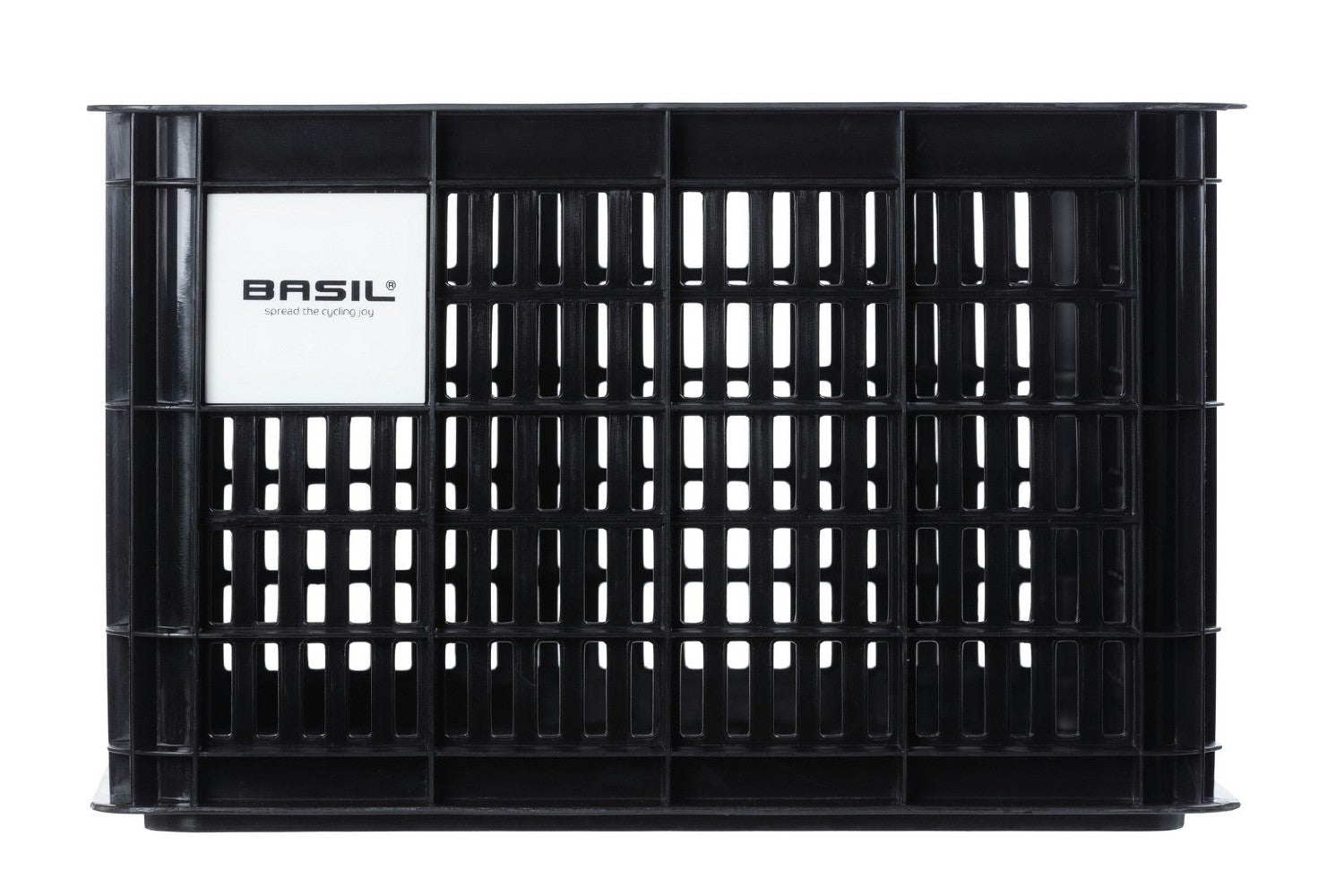 Basil Bicycle Crate Recycled Black