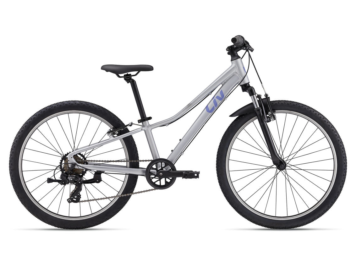 Liv Tempt 24 Kids Mountain Bike Silver