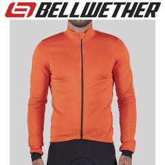 Bellwether Thermal Long Sleeve Mens Unisex Jersey Orange