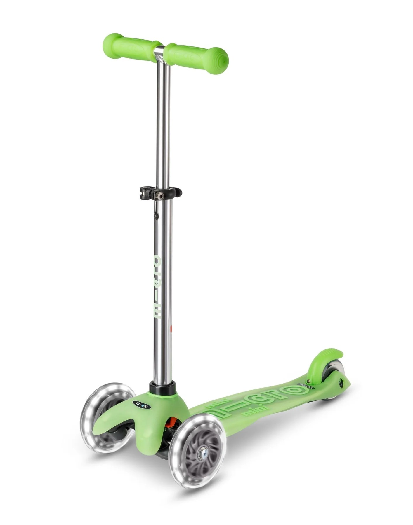 Micro Mini Deluxe Glow LED 3 Wheel Scooter